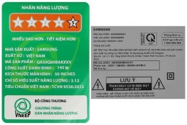 Smart Tivi QLED 4K 50 inch Samsung QA50Q60B