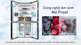 Tủ lạnh Samsung Inverter 488 lít Multi Door RF48A4010M9/SV