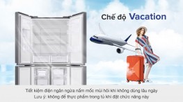 Tủ lạnh Samsung Inverter 488 lít Multi Door RF48A4010M9/SV