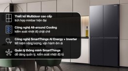 Tủ lạnh Samsung Inverter 648 lít Multi Door RF59C766FB1/SV