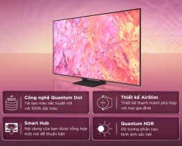 Smart Tivi QLED Samsung 4K 65 inch QA65Q60BA