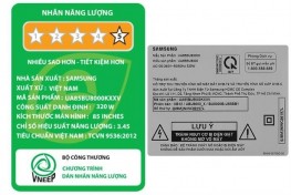 Smart Tivi Samsung 4K Crystal UHD 85 inch UA85BU8000