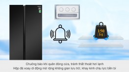 Tủ lạnh Samsung Inverter 655 lít Side By Side RS62R5001B4/SV