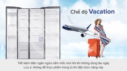 Tủ lạnh Samsung Inverter 635 lít Side By Side RS64R53012C/SV