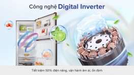 Tủ lạnh Samsung Inverter 256 lít RT25M4032BU/SV