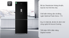 Tủ lạnh Samsung Inverter 307 lít RB30N4170BU/SV