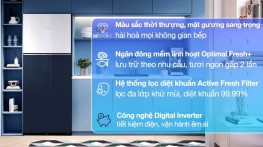 Tủ lạnh Samsung Inverter 305 lít Bespoke RT31CB56248ASV