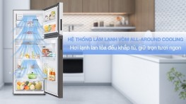 Tủ lạnh Samsung Inverter 406 lít Bespoke RT42CB6784C3SV