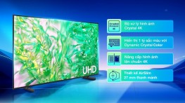 Smart Tivi Samsung 4K 75 inch UA75DU8000