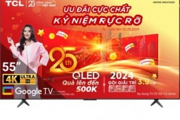 Google TV QLED TCL 4K 55 inch 55C655