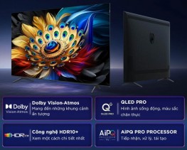 Google Tivi QLED TCL 4K 98 inch 98C655