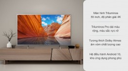 Android Tivi Sony 4K 55 inch KD-55X80J/S