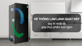 Tủ lạnh Hitachi Inverter 390 lít R-FVY510PGV0 GBK