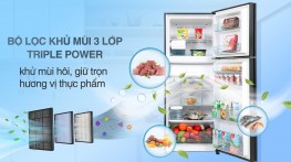 Tủ lạnh Hitachi Inverter 390 lít R-FVY510PGV0 GBK