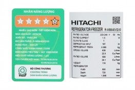 Tủ lạnh Hitachi Inverter 569 lít Multi Door R-WB640VGV0 GMG