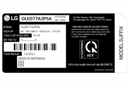 Smart Tivi OLED LG 4K 77 inch 77A2PSA