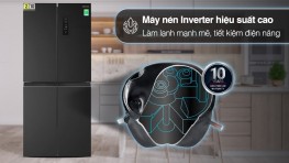 Tủ lạnh Hitachi Inverter 466 lít Multi Door HR4N7522DSDXVN