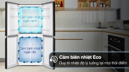 Tủ lạnh Hitachi Inverter 466 lít Multi Door HR4N7522DSDXVN