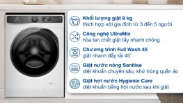Máy giặt Electrolux UltimateCare 500 Inverter 9 kg EWF9023P5WC