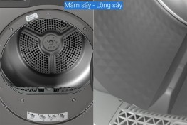 Máy sấy bơm nhiệt Samsung 9 kg DV90TA240AX/SV
